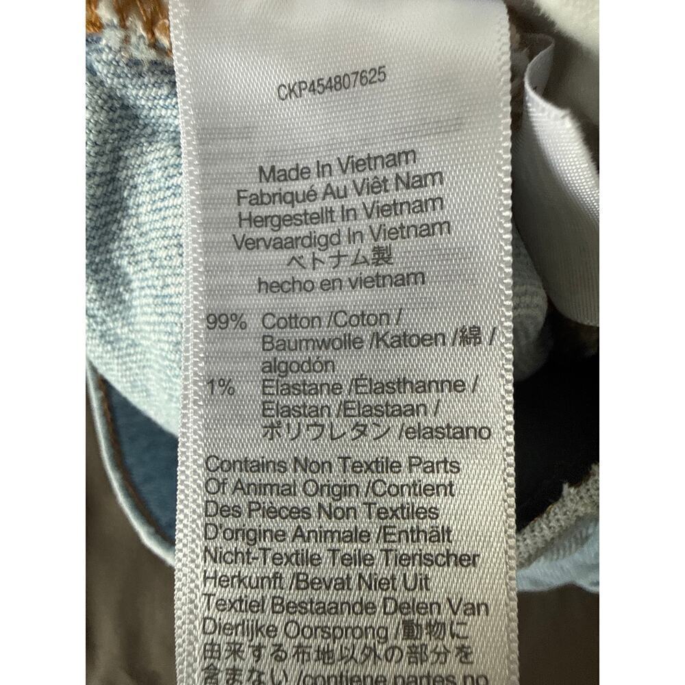 Madewell The Perfect Vintage Jean High Rise Light Wash Women’s Size 25 - Picture 10 of 11